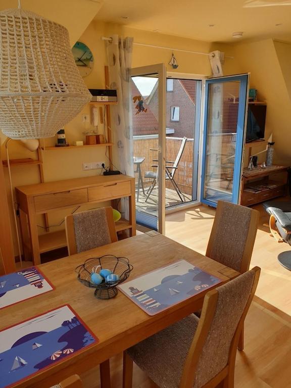 Ferienwohnung Leuchtturm Am Sandstrand 诺登 外观 照片