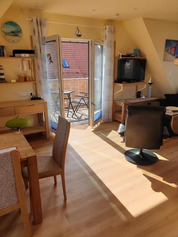 Ferienwohnung Leuchtturm Am Sandstrand 诺登 外观 照片