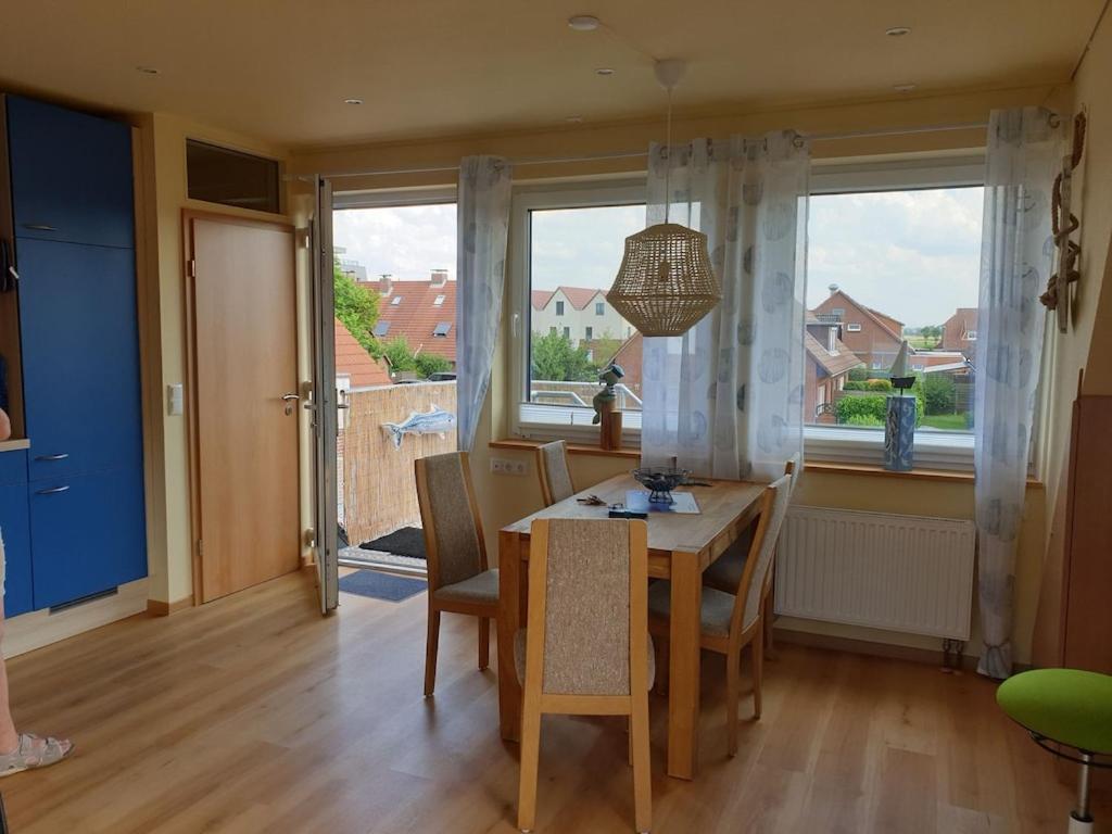 Ferienwohnung Leuchtturm Am Sandstrand 诺登 外观 照片
