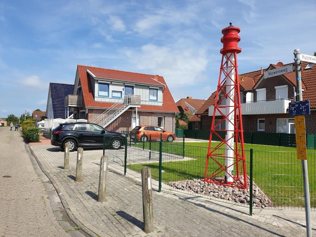Ferienwohnung Leuchtturm Am Sandstrand 诺登 外观 照片