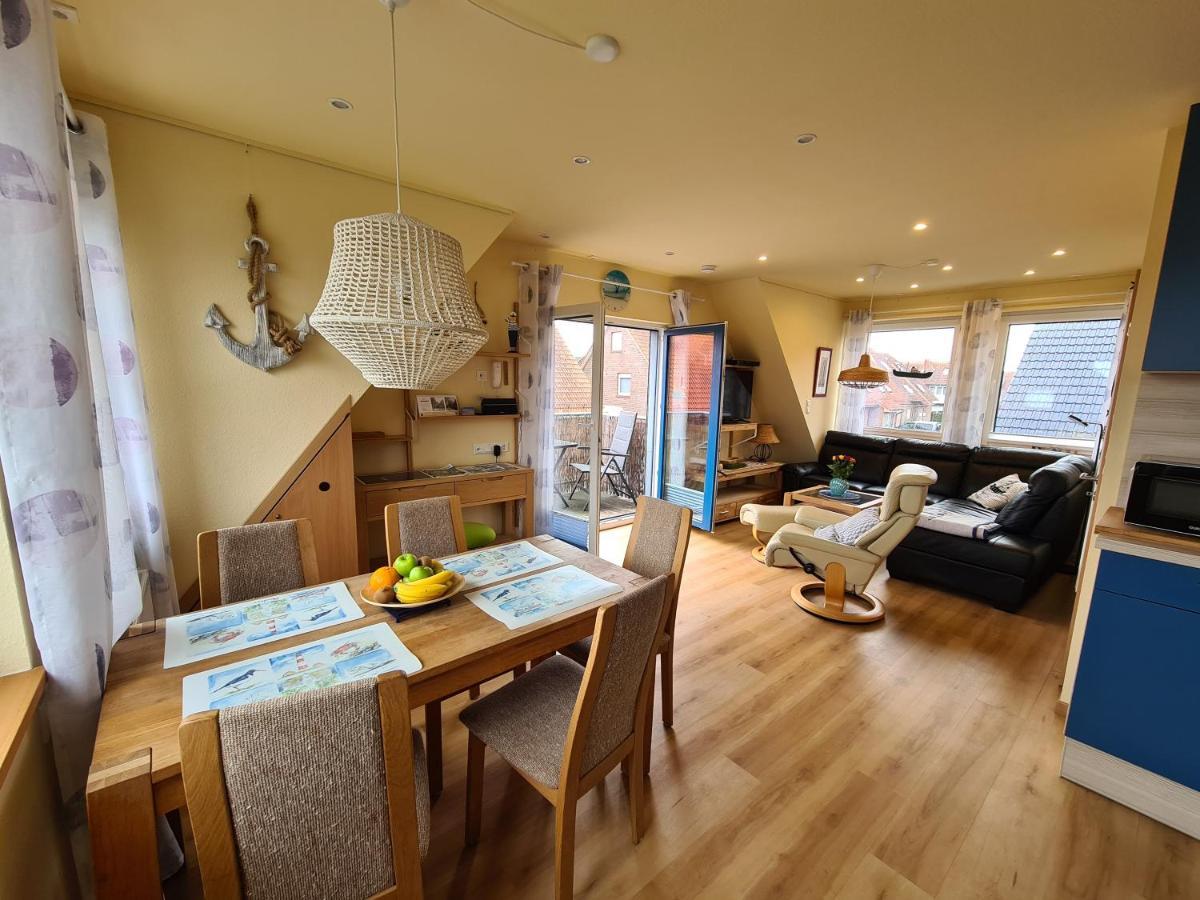 Ferienwohnung Leuchtturm Am Sandstrand 诺登 外观 照片