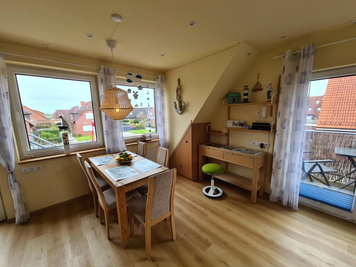 Ferienwohnung Leuchtturm Am Sandstrand 诺登 外观 照片